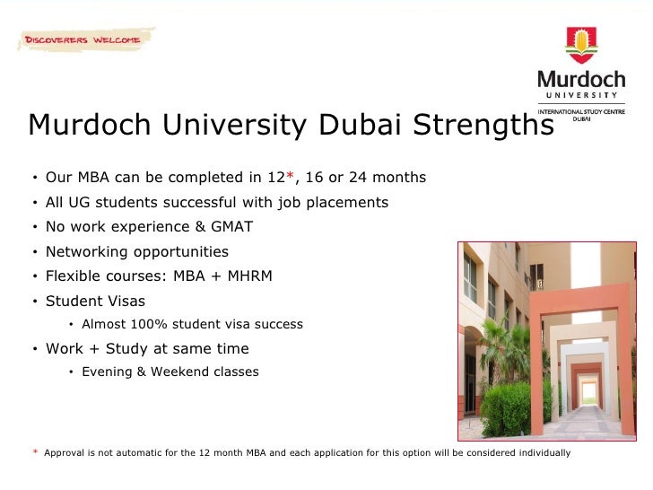 12 Month Mba No Gmat murdoch international study centre dubai 12 Month Mba No Gmat murdoch international study centre dubai