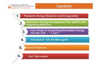New and renewable energy policy and investment in thailand 05-jun-13 | PDF