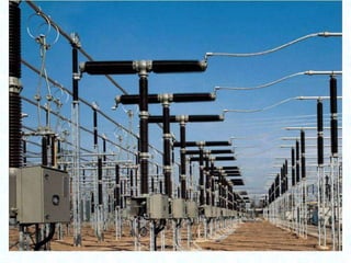presentation on substation layout and BUS bar arrangement. | PPT