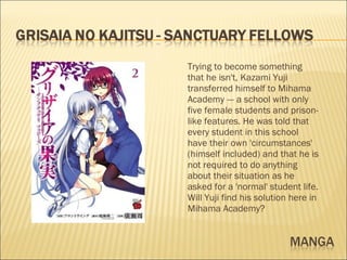 Grisaia no Kajitsu Sanctuary Fellows - Manga - Manga Sanctuary
