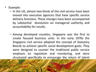 Civil Service Approach New Approaches in Public Service Delivery | PPT