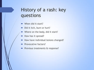 New Approach to Dermatological Diagnosis | PPTX