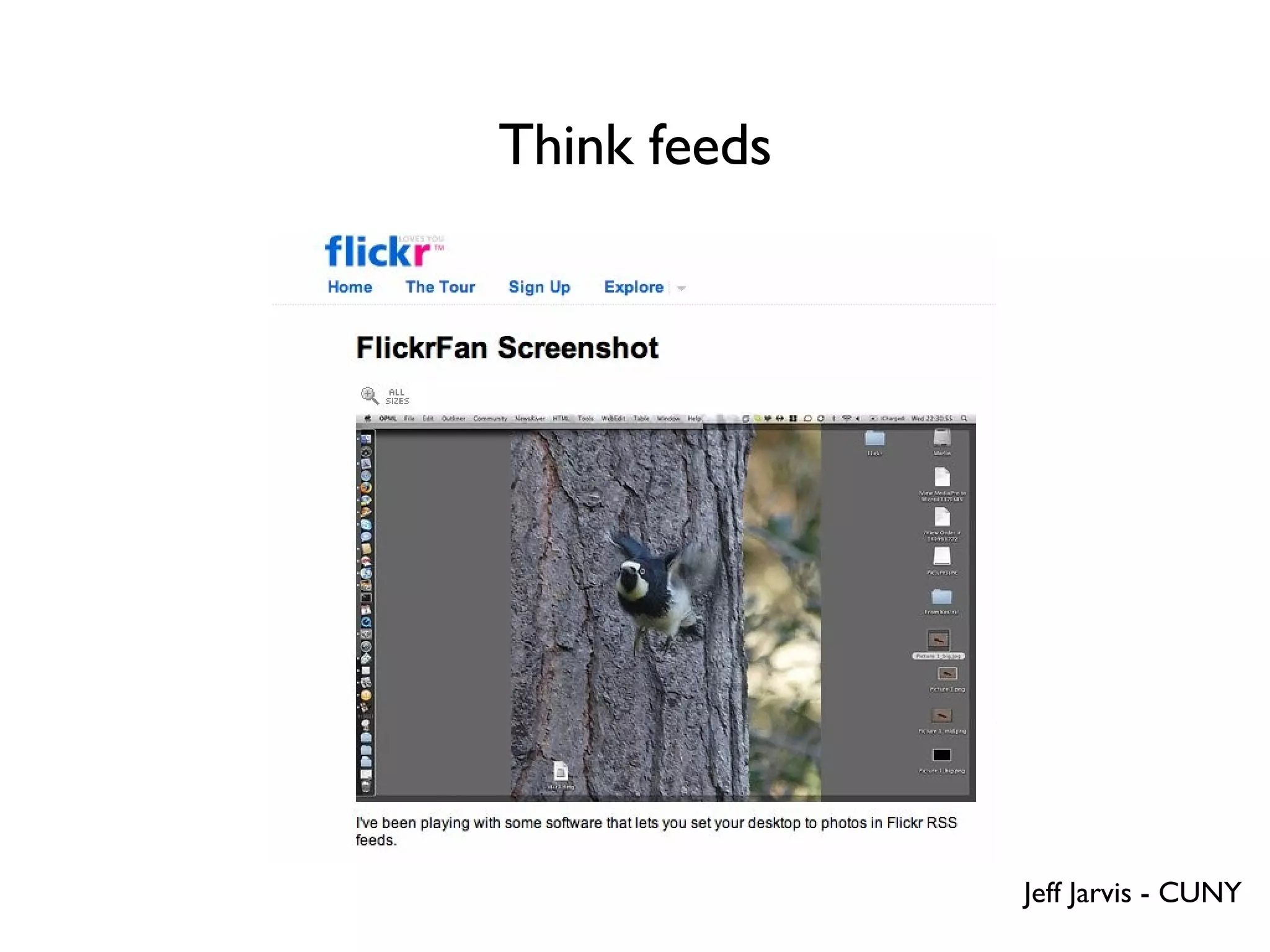 Think feeds Jeff Jarvis - CUNY 