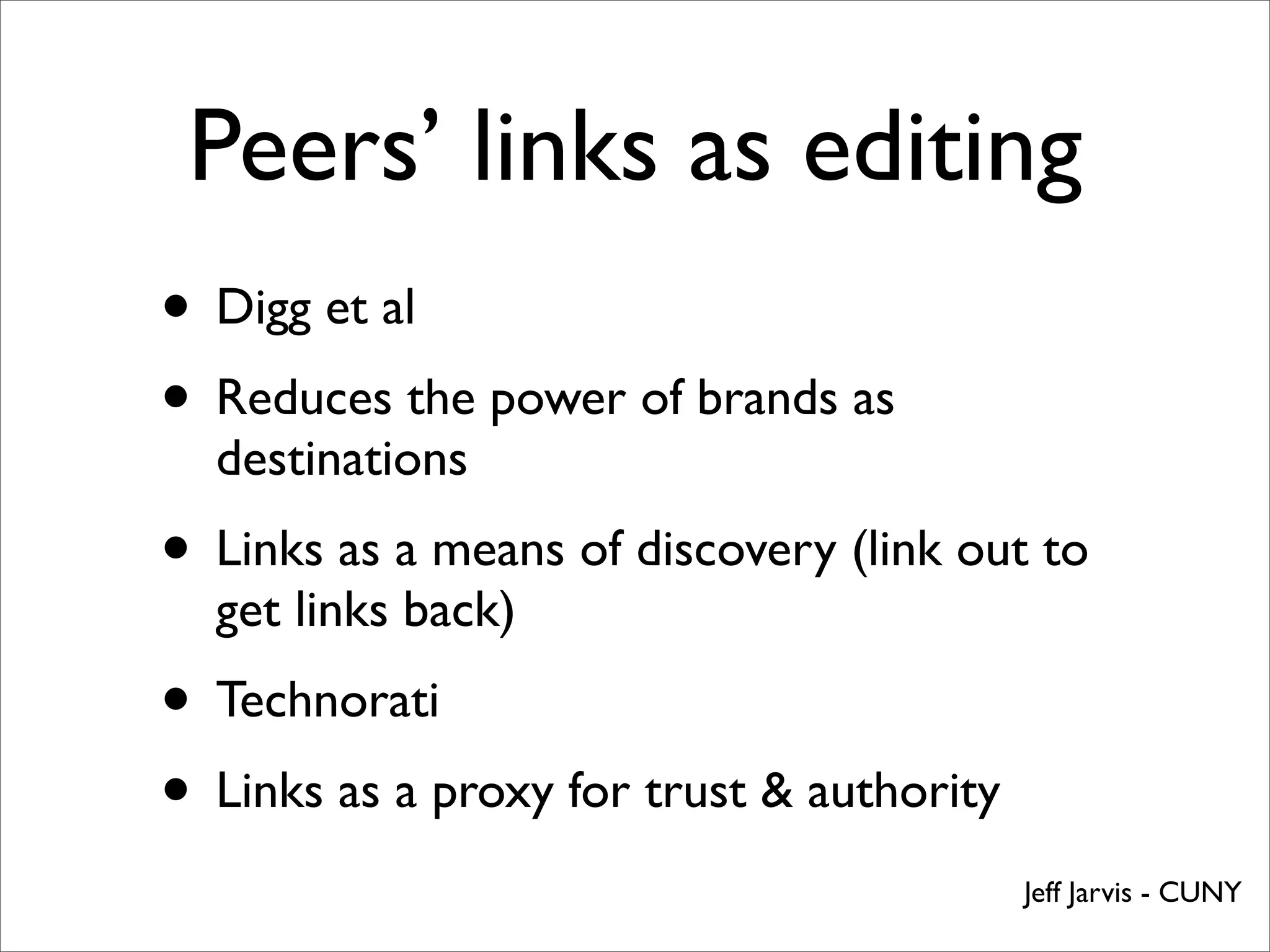 New architecture of media