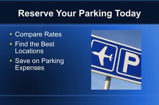Reserve Your Parking Today Compare Rates Find the Best Locations Save on Parking Expenses 
