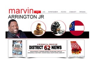 New Arrington Jr website