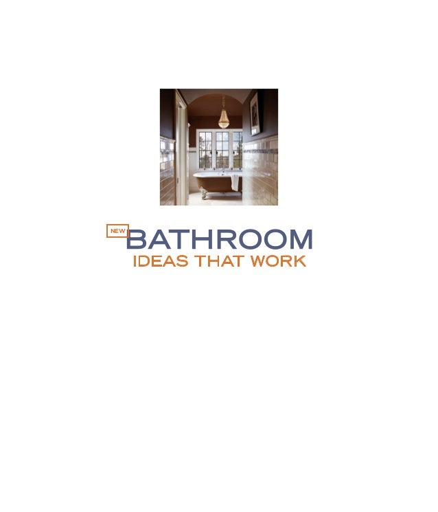 New bathroom ideas that work  taunton s ideas  that work  