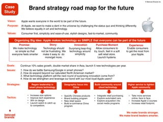We make brands stronger.
We make brand leaders smarter.
Brands evolve from an innovative rebel to a mass power player
Rebel Brand
Power Player
Island Brand
Challenger Brand
Focused on trend
influencers, who are
frustrated by status
quo. The brand must
own a small niche far
enough away from
competitors. High risk
marketing to break
through clutter.
Layer in early adopters to
a whole new space, which
pushes away current mass
competitors, leaving them
unattached to meeting the
consumer’s needs. Focus
on driving passion, to be
loved by a few, rather than
tolerated by many.
With momentum, early
mass consumers follow.
You focus on turning the
leader’s strength into a
weakness, pushing them
outside of what consumers
want,while setting up your
brand as the solution
Become loved by many,
the choice of the mass
consumers, even at risk of
early brand lovers moving
on. Crucial to live up to
original brand promise and
brand soul, while playing to
a larger audience.
Trend Influencers
Early Adopters
Early Mass
Mass Audience
Types of Consumers
 