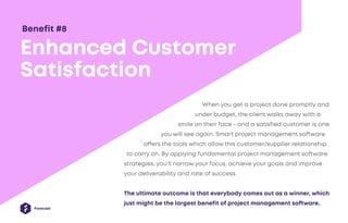 Benefits of using Project Management Software | PPT