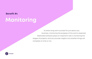 Benefits of using Project Management Software | PPT