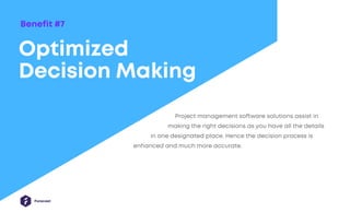 Benefits of using Project Management Software | PPT
