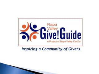 Inspiring a Community of Givers
 