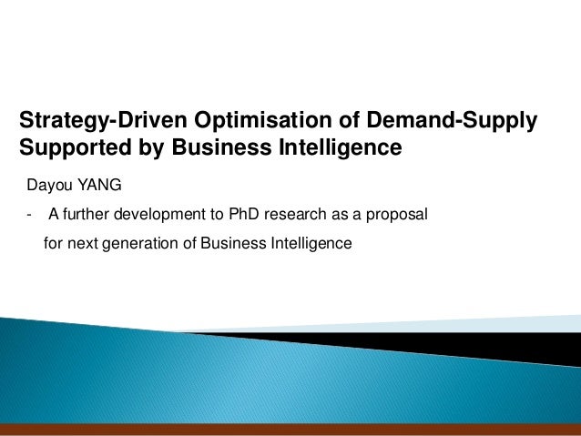 Business Intelligence Dissertation Topics