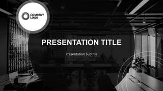 PRESENTATION TITLE
Presentation Subtitle
 