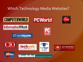 Which Technology Media Websites? 