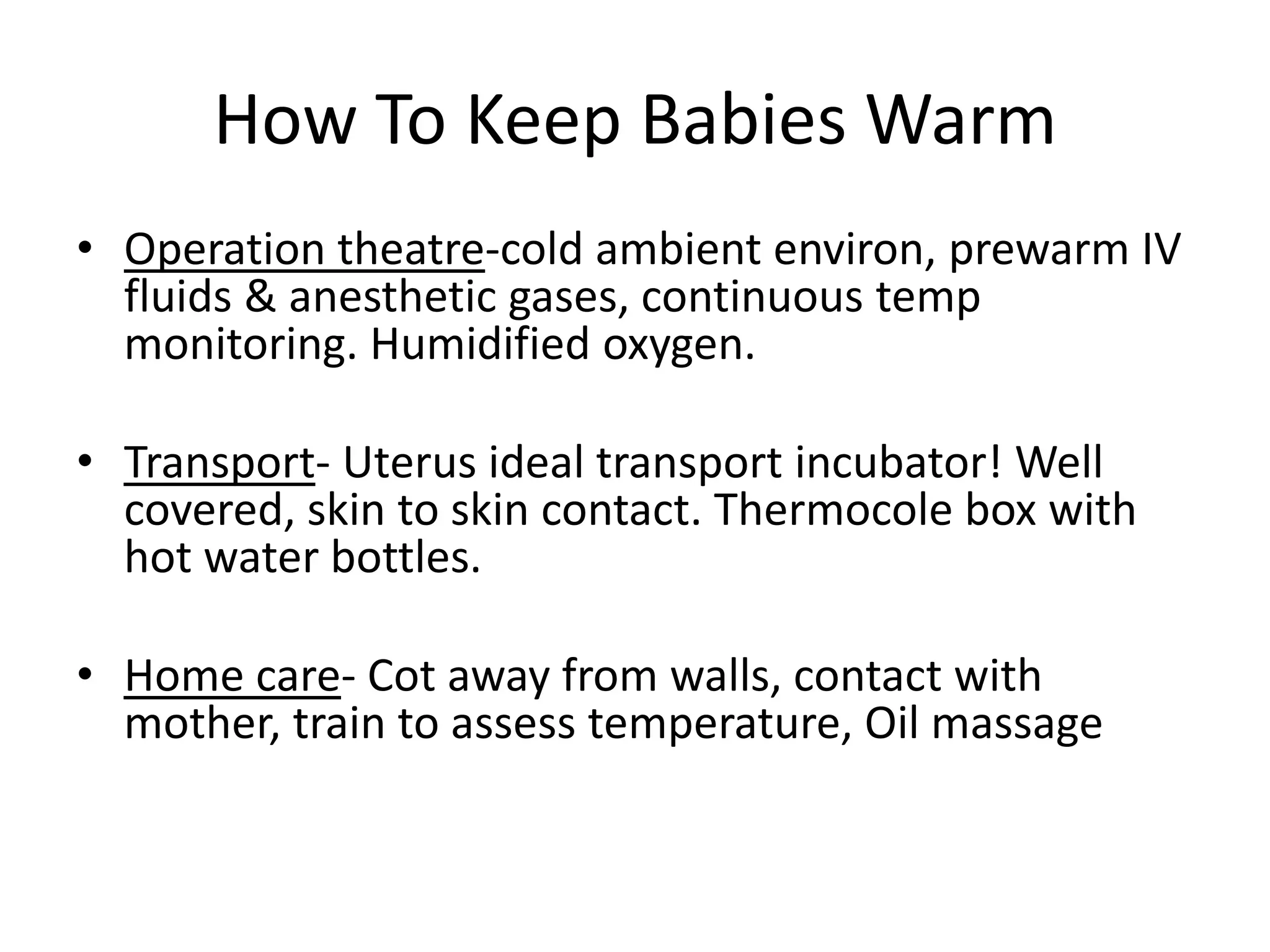 Apnea in newborns, Hypothermia and Hyperthermia | PPTX