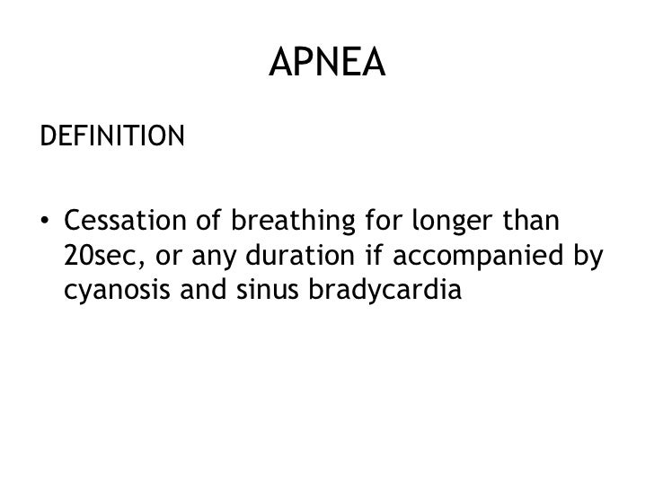 Apnea in newborns, Hypothermia and Hyperthermia