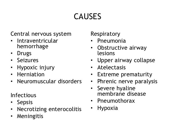 Apnea in newborns, Hypothermia and Hyperthermia