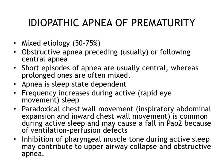 Apnea in newborns, Hypothermia and Hyperthermia