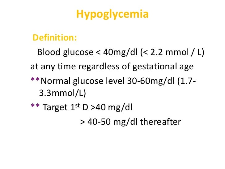 What Is The Normal Blood Sugar Level For A Newborn Baby newborn baby
