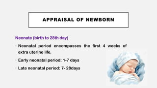 Newborn, both normal and abnormal neonatology, including high risk new ...