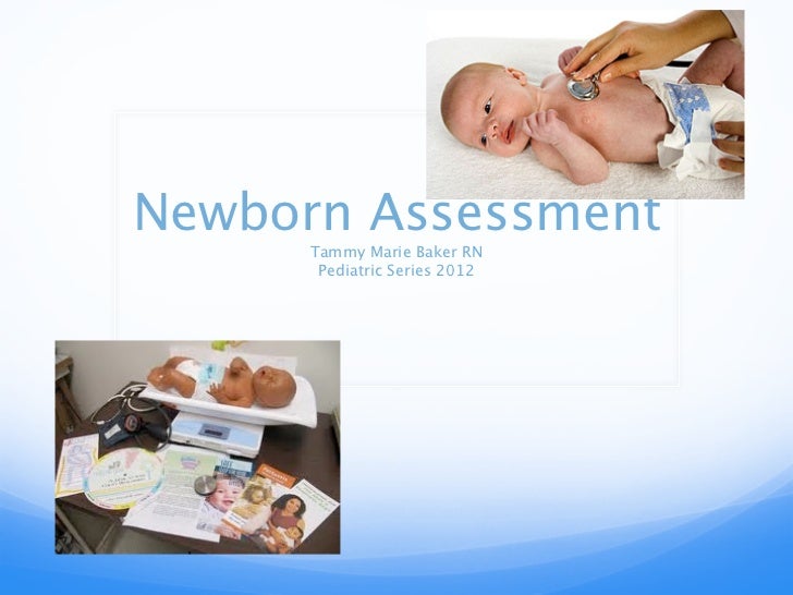 newborn assessment assignment