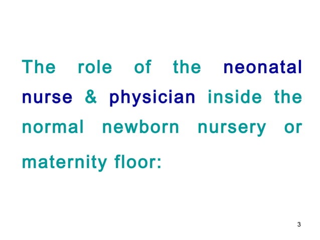 New Born Assessment Ppt