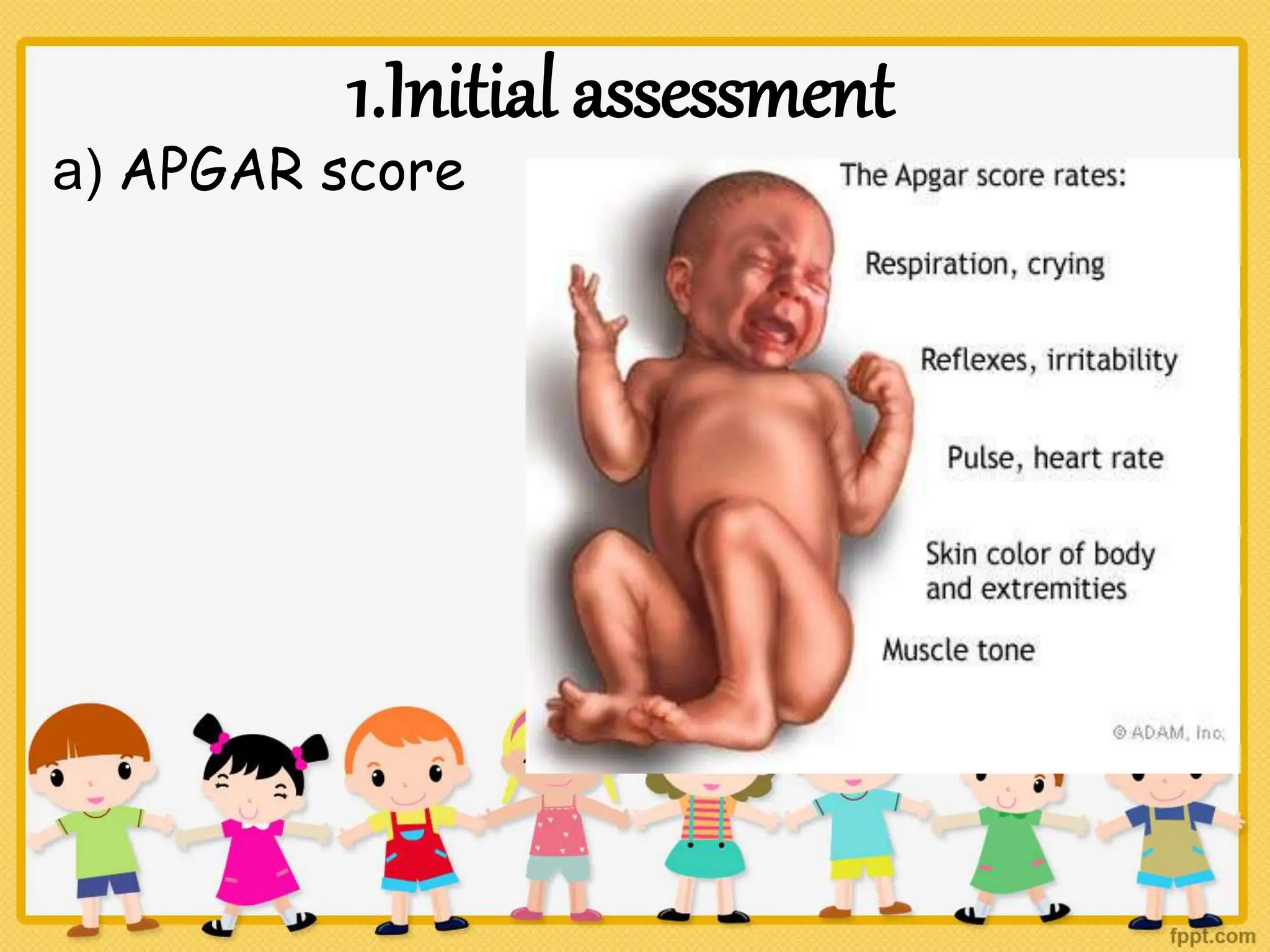 Testul Apgar neonatal assessment ppt - shani jyothis | PPT