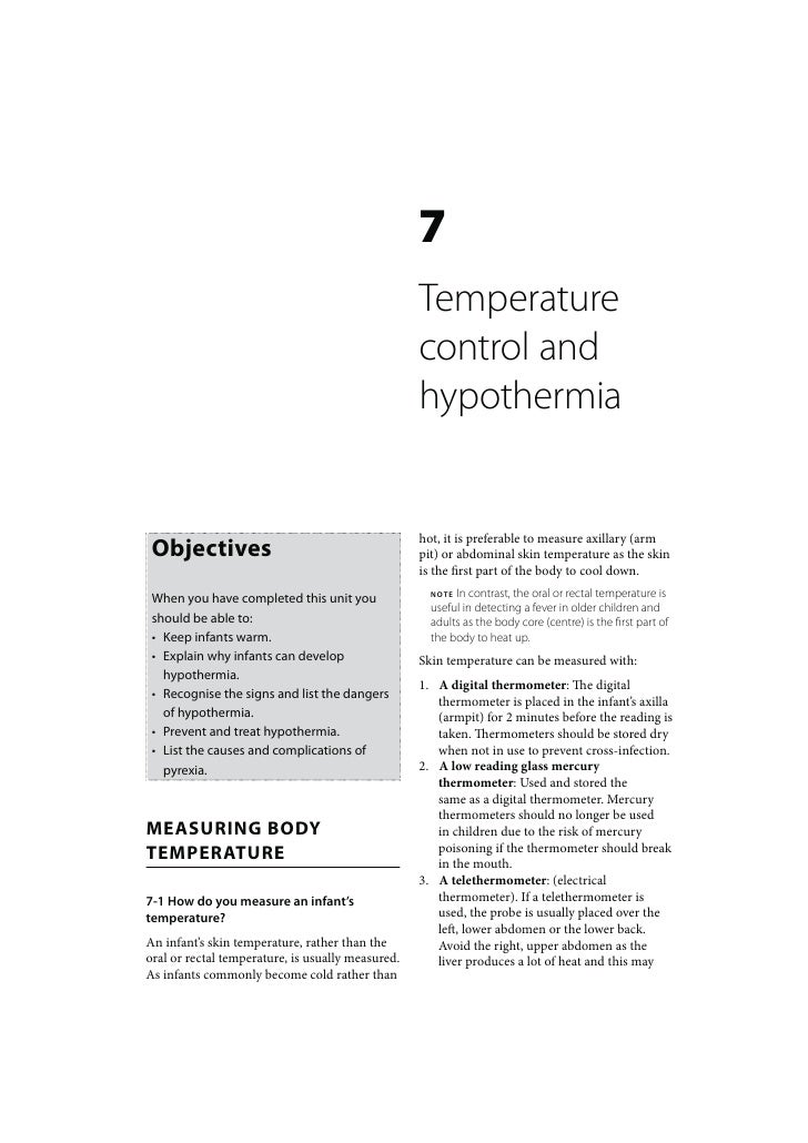 Newborn Care Skills Workshop Temperature Control And Hypothermia