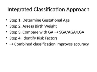 Comprehensive Newborn Nomenclature and Classification in Pediatrics | PPTX