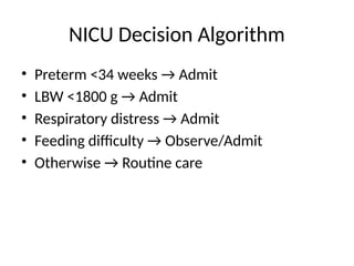 Comprehensive Newborn Nomenclature and Classification in Pediatrics | PPTX