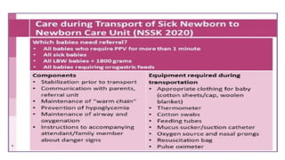 Neonatal Risks NEWBORN RISK IDENTIFICATION AND REFERRAL.pptx