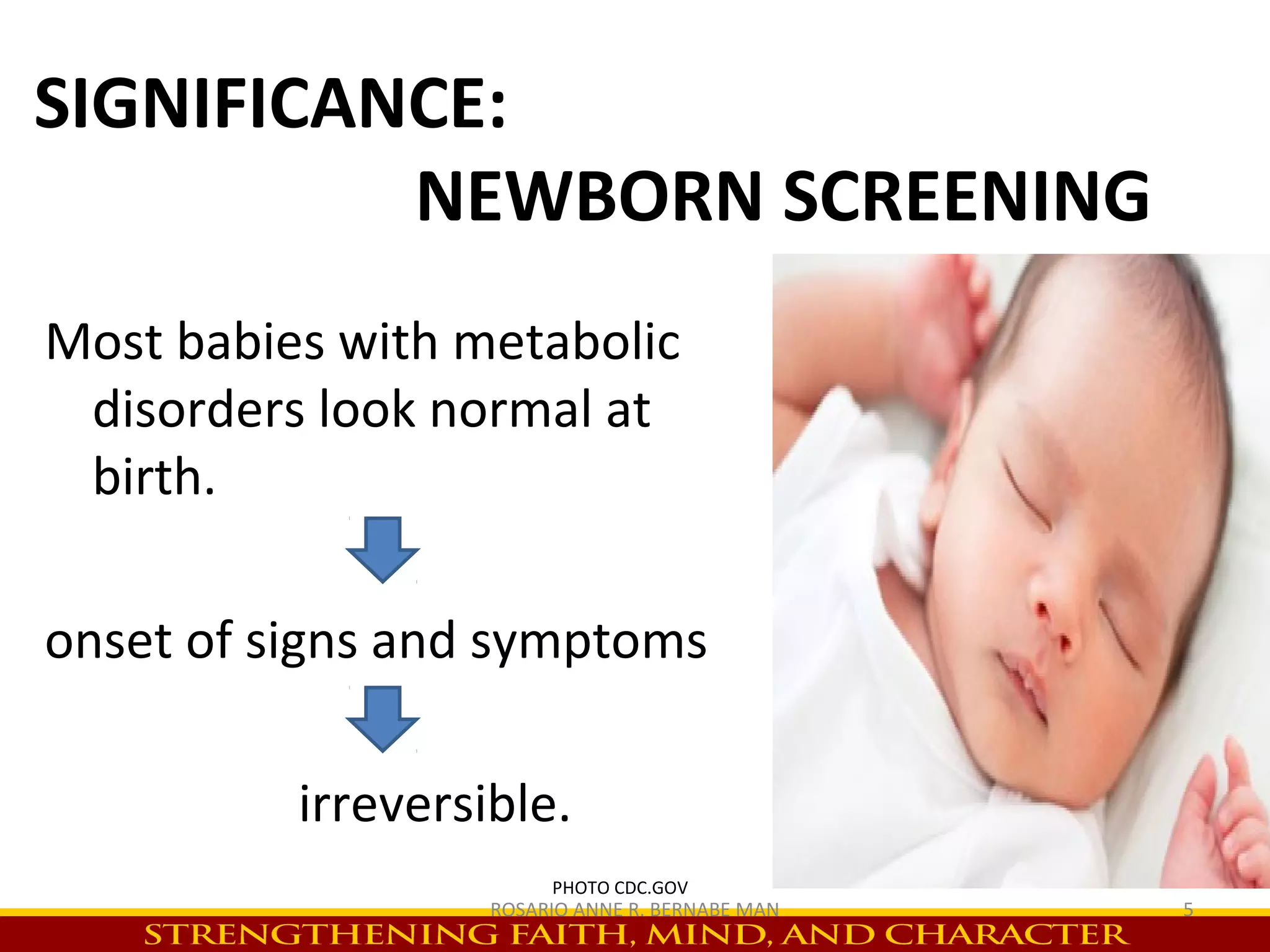 Newborn Screening updated | PPT