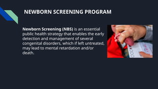 Comprehensive Overview of Newborn Screening Programs in the Philippines ...