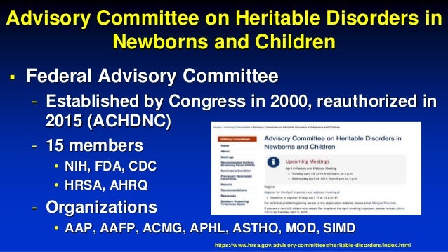 Newborn Screening Bootcamp