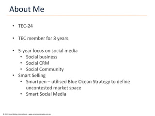 About Me
            • TEC-24

            • TEC member for 8 years

            • 5-year focus on social media
          ...
