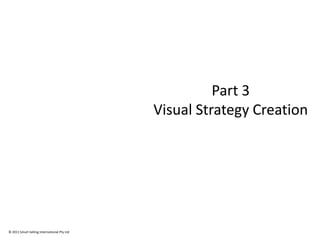 Part 3
                                             Visual Strategy Creation




© 2011 Smart Selling International Pty Ltd
 
