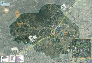 New Braunfels Aerial Map