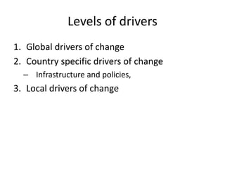 Newby socio economic and agro-development trends and drivers for asia
