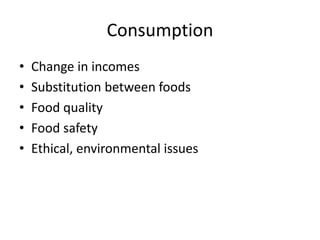 Newby socio economic and agro-development trends and drivers for asia