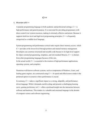 Brief introduction about the language C++.pdf
