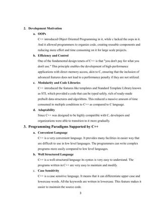 Brief introduction about the language C++.pdf