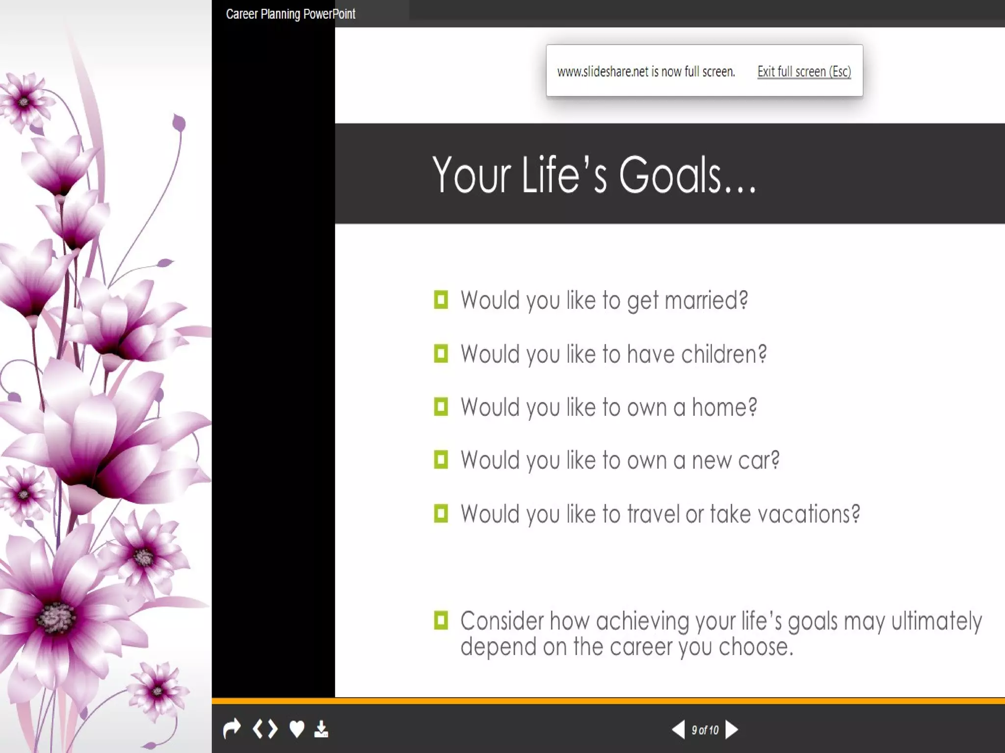 INFORMATION SOURCES FOR CAREER