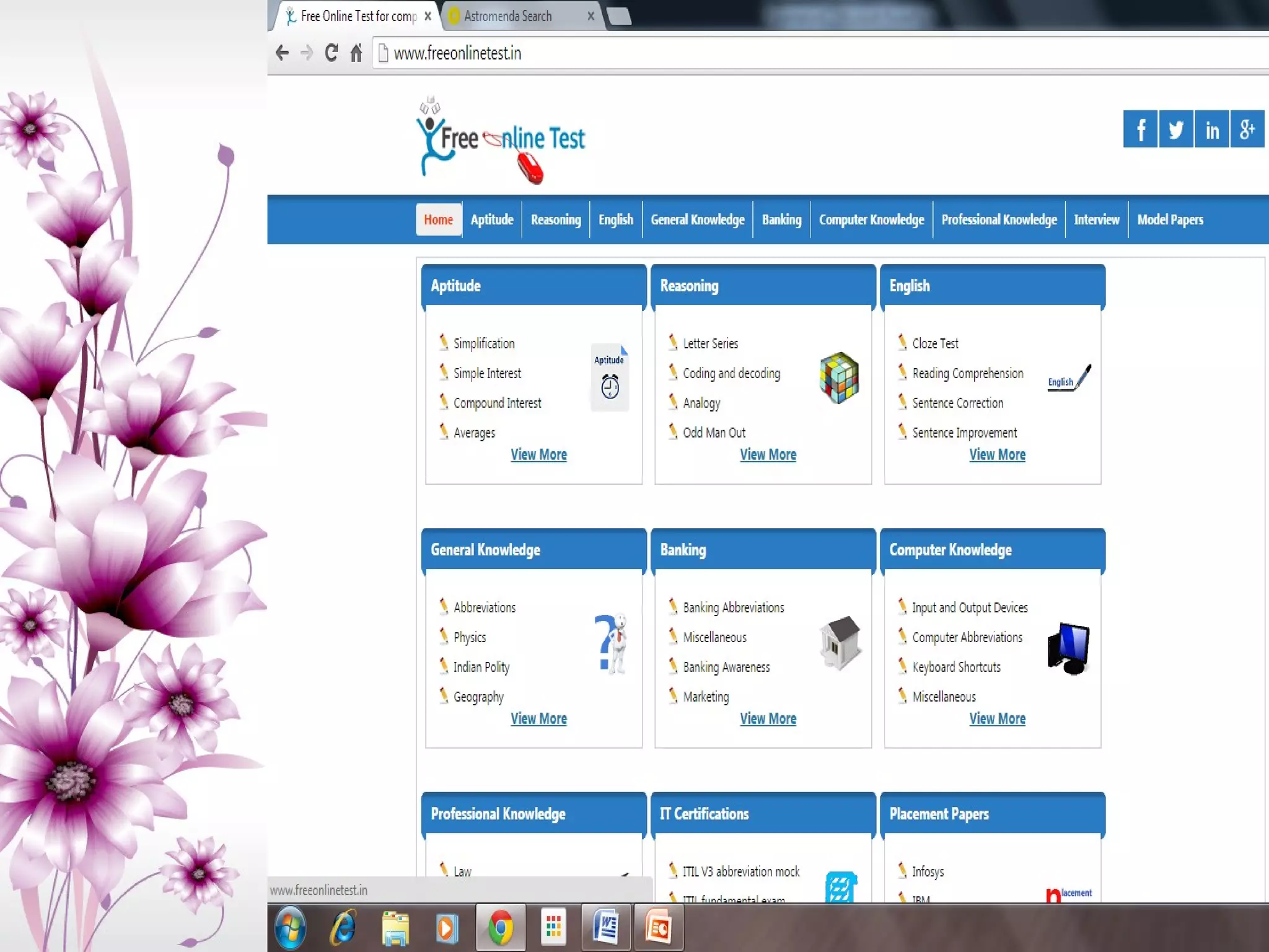 INFORMATION SOURCES FOR CAREER