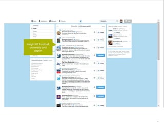 42 | 12.03.2015
Insight #2 Football,
university and
airport
 