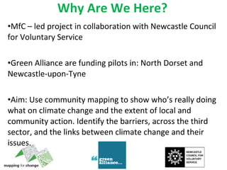 Newcastle Climate Change Action Map 