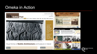 Omeka in Action 
‣ Example 2 
 