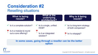 Solution Consideration Top 5 Considerations When Choosing a New HCM Vendor | PPT