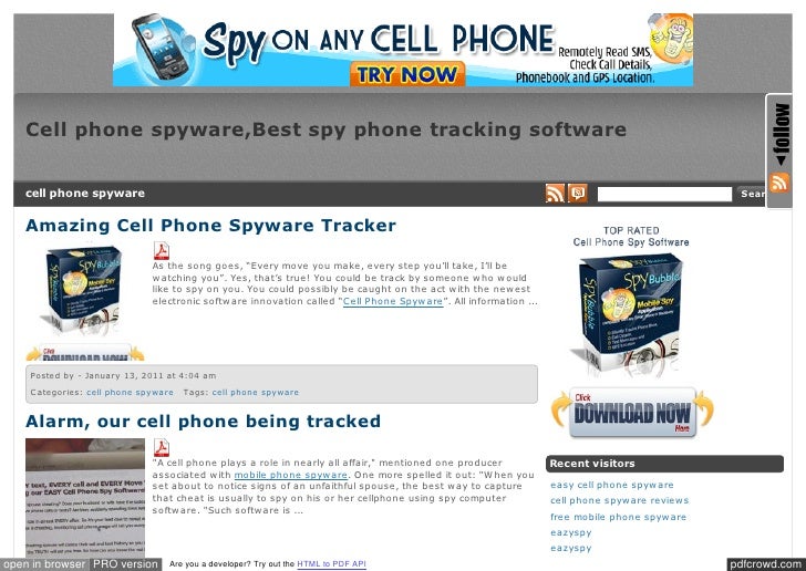 cell phone spyware