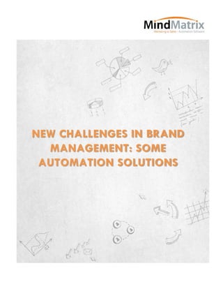 NEW CHALLENGES IN BRAND
  MANAGEMENT: SOME
 AUTOMATION SOLUTIONS
 
